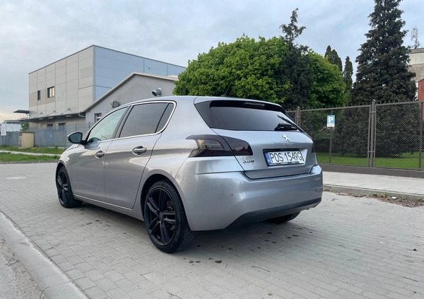 Peugeot 308 cena 45500 przebieg: 88900, rok produkcji 2014 z Kalisz małe 46